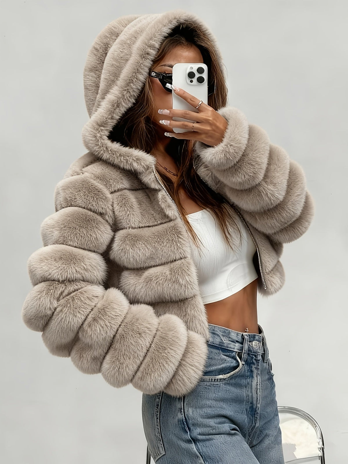 Serene Faux Fur Coat