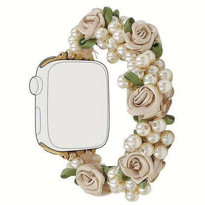 Rosette Pearl Apple Watch Band