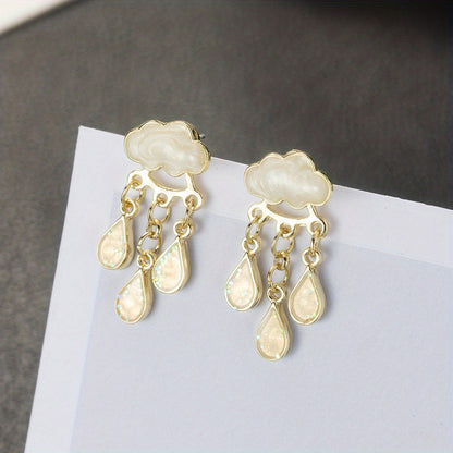 Raindrop Charm Earring