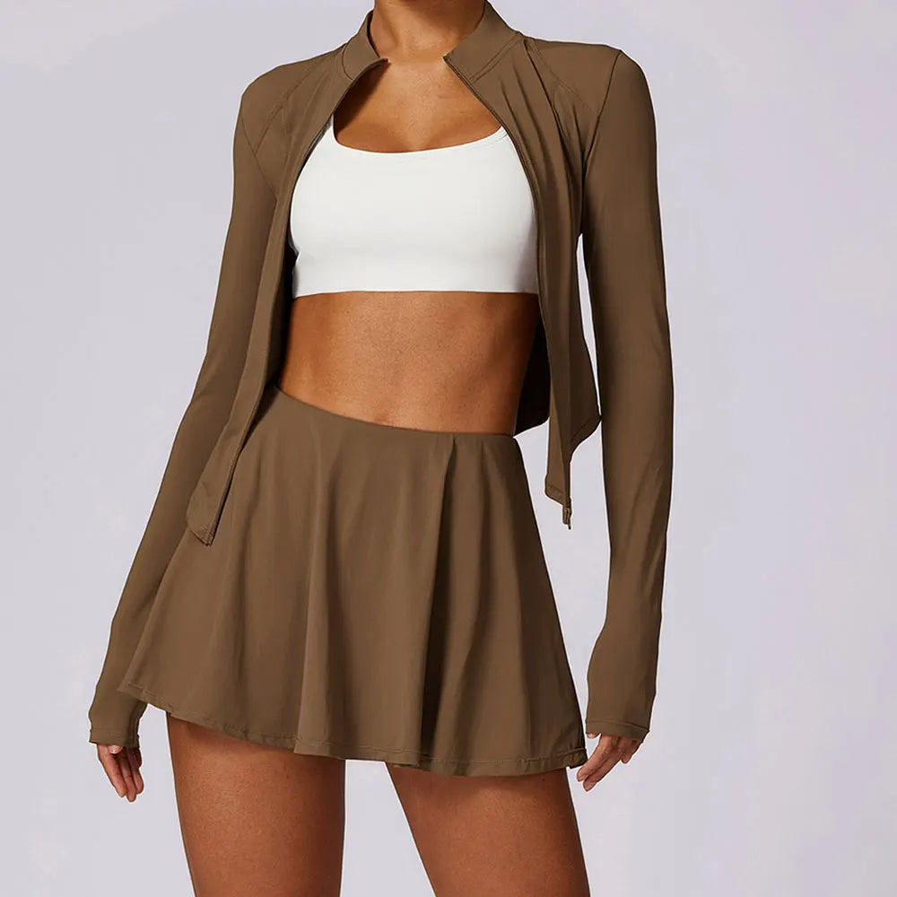 Serene Motion Skirt Set