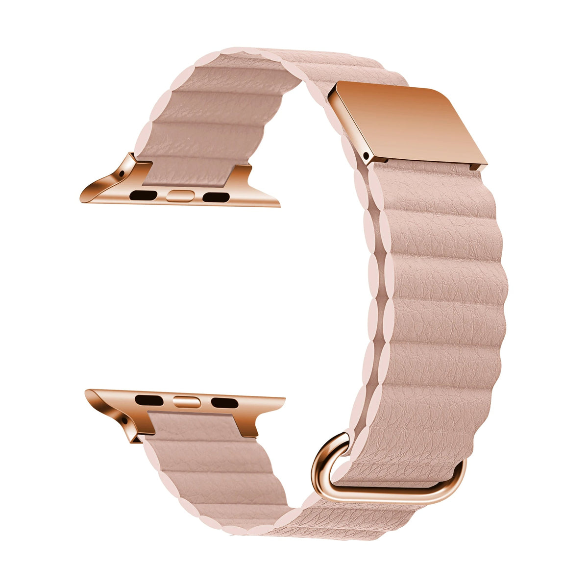 Blush Ridged Apple Watch Band