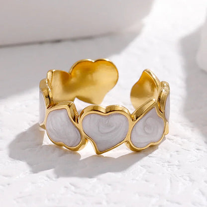 One Love Heart Link Ring