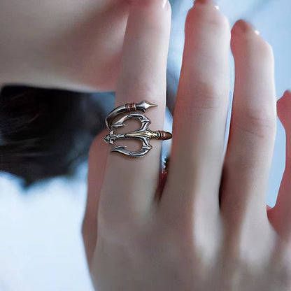 Poseidon’s Trident Ring