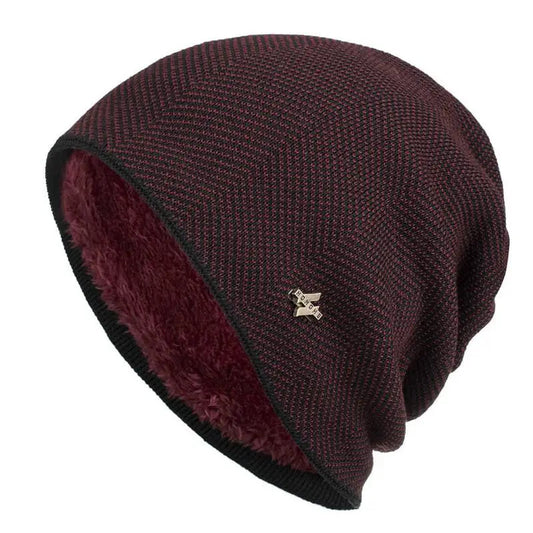 Thread & Timber Herringbone Beanie