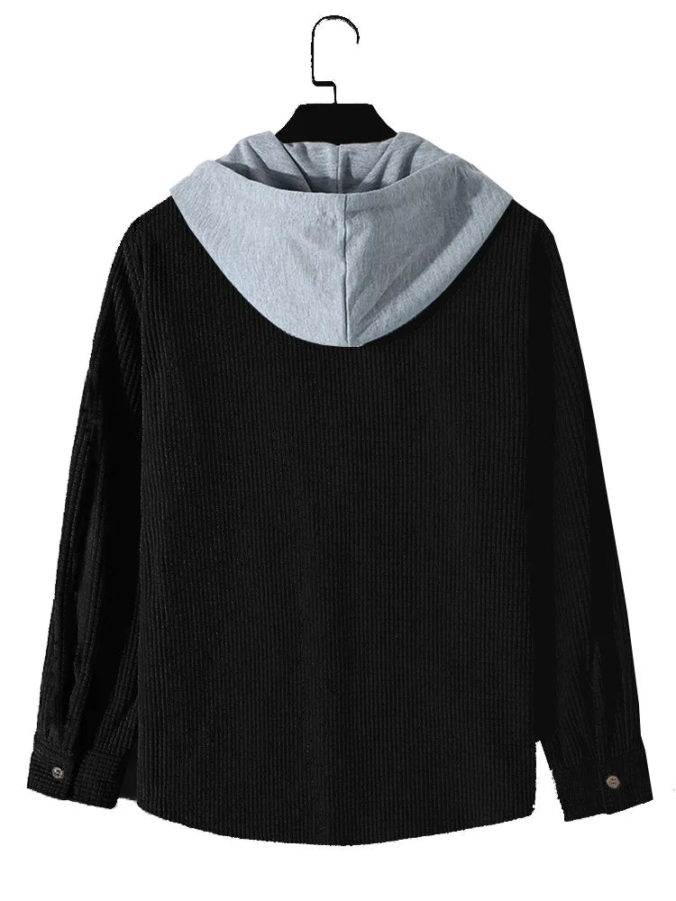 Laidback Knit Hoodie Shirt