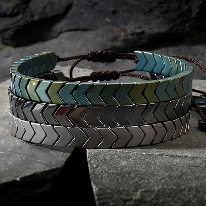Arrowline Hematite Bracelet