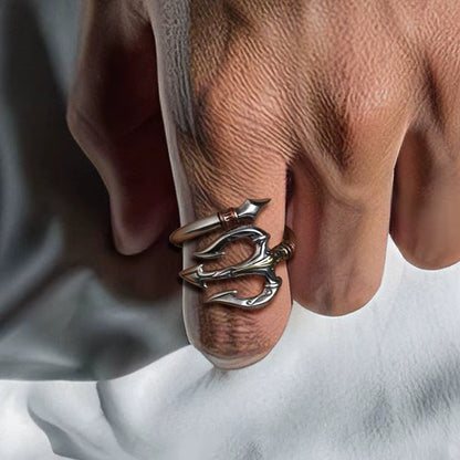 Poseidon’s Trident Ring