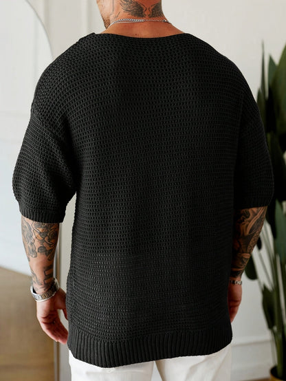 Cabo Open-Knit Tee