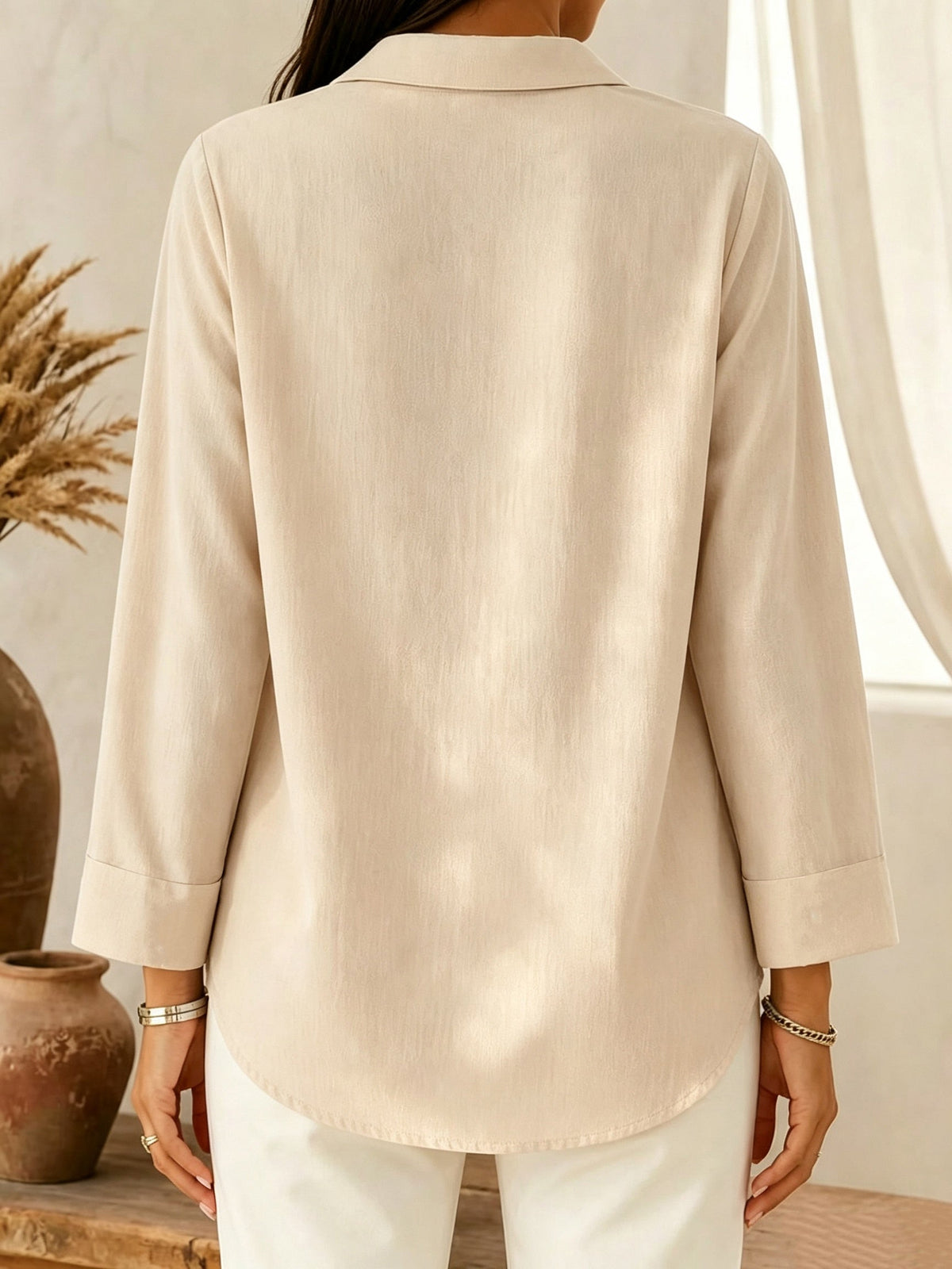 Aveline Shawl Collar Blouse