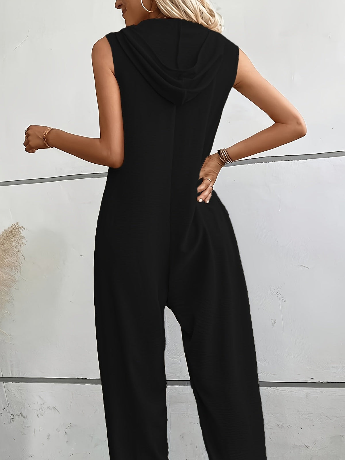 Nahla Hooded Jumpsuit