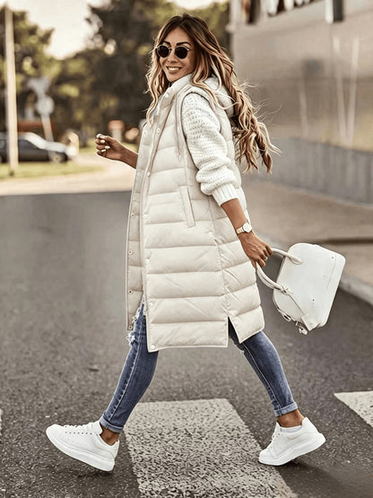 Ellis Longline Puffer Vest