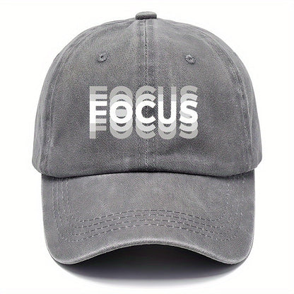 Focus Washed Cap
