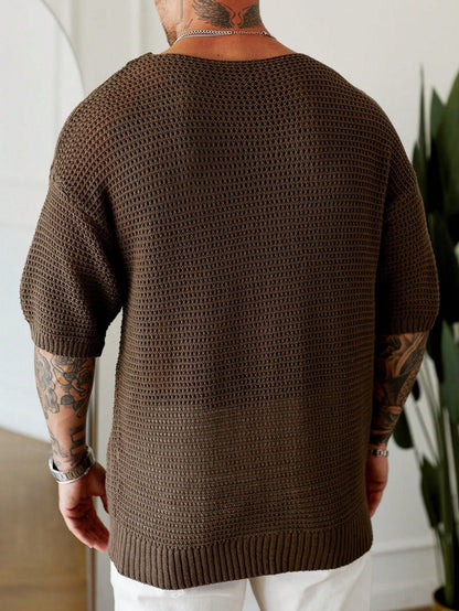 Cabo Open-Knit Tee