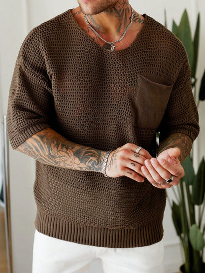 Cabo Open-Knit Tee