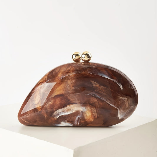 Marblea Acrylic Clutch Bag