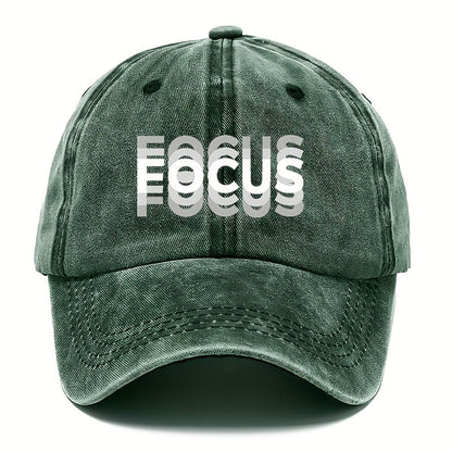 Focus Washed Cap
