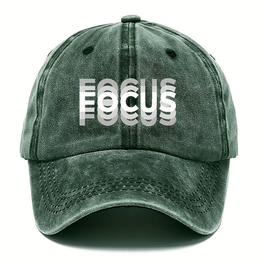 Focus Washed Cap