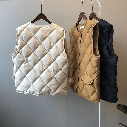 Vienna Quilted Bomber Vest
