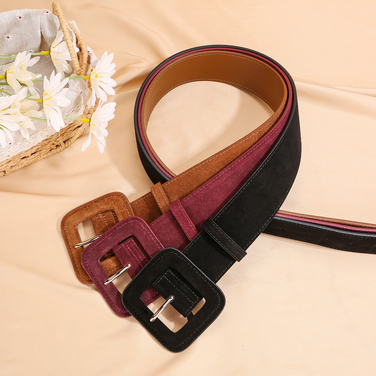 Marquise Suede Belt